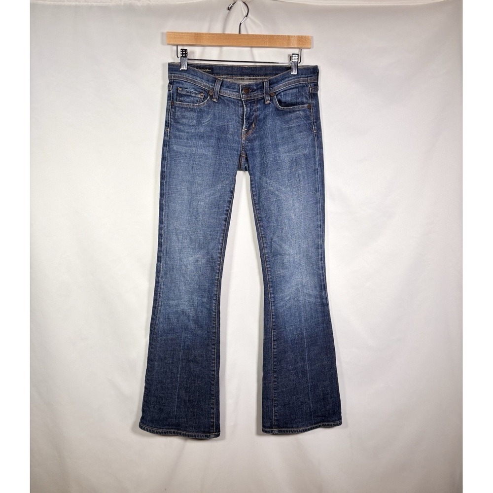 Citizens of Humanity Jeans Womens 26 Ingrid Stretch Low Waist Flare 28X30 USA